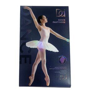 Dainas Dance Pantyhose Classic Pink Size 8-10 New Ballet Modern Dance
